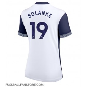 Tottenham Hotspur Dominic Solanke #19 Replik Heimtrikot Damen 2024-25 Kurzarm